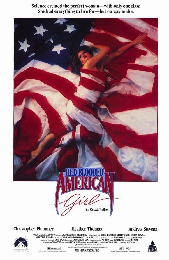 Red Blooded American Girl Poster